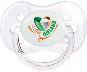 I Love Irland Sucette Cerise Transparent classique