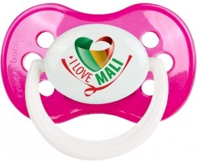 I Love Mali Sucete Anatomique Rose foncé classique