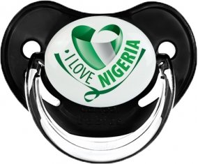 I Love Nigeria Sucete Physiologique Noir classique
