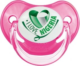 I Love Nigeria Sucete Physiologique Rose classique