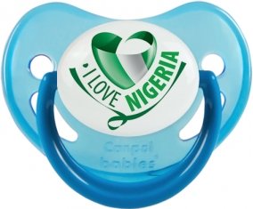 I Love Nigeria Sucete Physiologique Bleue phosphorescente