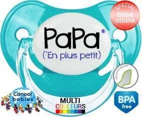 Papa mais en plus petit : Sucette Physiologique personnalisée