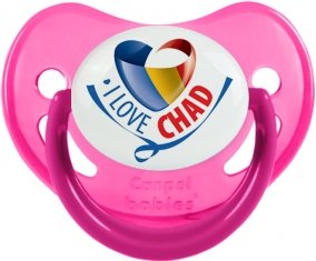 I Love Chad Sucette Physiologique Rose phosphorescente