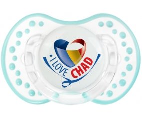 I Love Chad Sucette LOVI Dynamic Retro-blanc-lagon classique