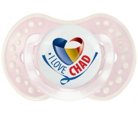 I Love Chad Sucette LOVI Dynamic Retro-rose-tendre classique