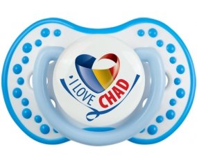 I Love Chad Sucette LOVI Dynamic Blanc-bleu phosphorescente
