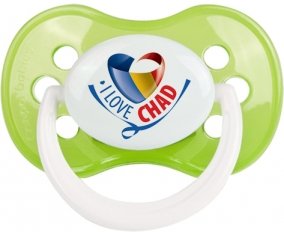 I Love Chad Sucette Anatomique Vert classique