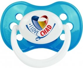 I Love Chad Sucette Anatomique Cyan classique