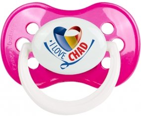 I Love Chad Sucette Anatomique Rose foncé classique