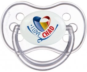 I Love Chad Sucette Anatomique Transparente classique