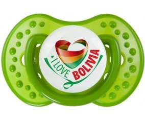 I Love Bolivia : Sucette LOVI Dynamic personnalisée