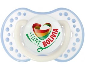 I Love Bolivia Sucete LOVI Dynamic Blanc-cyan classique