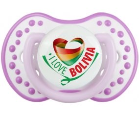 I Love Bolivia Sucete LOVI Dynamic Blanc-mauve classique