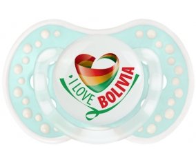 I Love Bolivia Sucete LOVI Dynamic Retro-turquoise-lagon classique