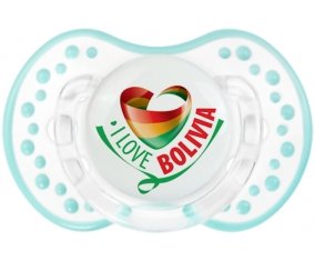 I Love Bolivia Sucete LOVI Dynamic Retro-blanc-lagon classique
