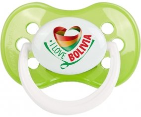 I Love Bolivia Sucete Anatomique Vert classique