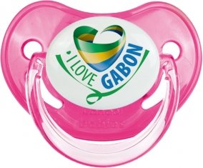 I Love Gabon Sucete Physiologique Rose classique