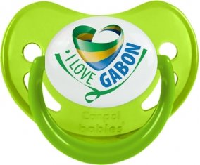 I Love Gabon Sucete Physiologique Vert phosphorescente