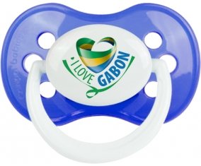 I Love Gabon : Sucette Anatomique personnalisée