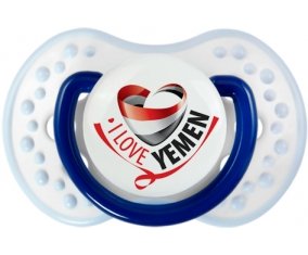 I Love Yemen Sucette LOVI Dynamic Marine-blanc-bleu classique
