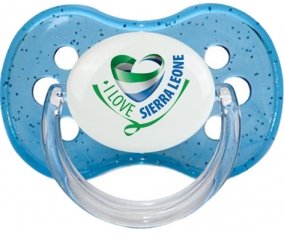 I Love Sierra Leone : Tétine Cerise personnalisée