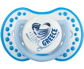 I Love Greece maps Sucete LOVI Dynamic Blanc-bleu phosphorescente