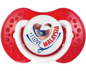 I Love Malaysia Tétine LOVI Dynamic Blanc-rouge classique