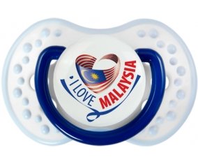 I Love Malaysia Tétine LOVI Dynamic Marine-blanc-bleu classique