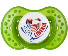 I Love Liberia : Sucette LOVI Dynamic personnalisée