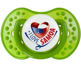I Love Samoa Sucette LOVI Dynamic Vert classique