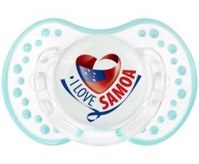 I Love Samoa Sucette LOVI Dynamic Retro-blanc-lagon classique
