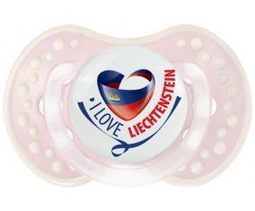 I Love Liechtenstein maps Sucete LOVI Dynamic Retro-rose-tendre classique