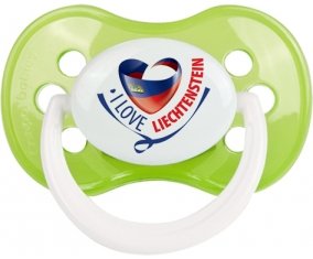 I Love Liechtenstein maps Sucete Anatomique Vert classique