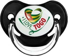 I Love Togo Sucete Physiologique Noir classique