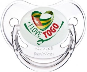 I Love Togo Sucete Physiologique Transparent classique