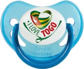 I Love Togo Sucete Physiologique Bleue phosphorescente