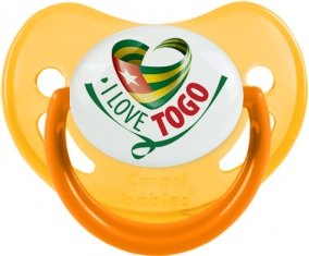 I Love Togo Sucete Physiologique Jaune phosphorescente