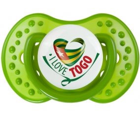 I Love Togo : Tétine LOVI Dynamic personnalisée