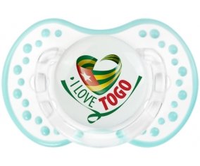 I Love Togo Tétine LOVI Dynamic Retro-blanc-lagon classique