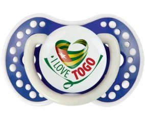 I Love Togo Tétine LOVI Dynamic Bleu-marine phosphorescente