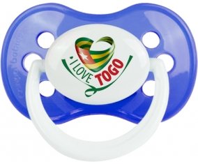 I Love Togo : Sucette Anatomique personnalisée