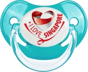 I Love Singapore : Sucette Physiologique personnalisée
