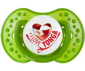 I Love Tonga Sucette LOVI Dynamic Vert classique