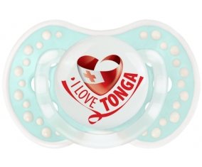 I Love Tonga Sucette LOVI Dynamic Retro-turquoise-lagon classique