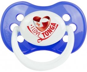 I Love Tonga : Sucette Anatomique personnalisée
