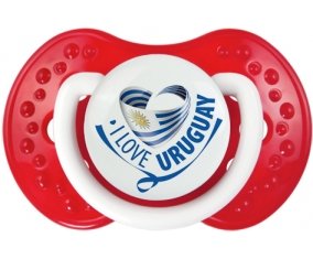 I Love Uruguay Sucete LOVI Dynamic Blanc-rouge classique