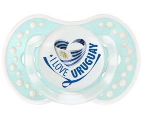 I Love Uruguay Sucete LOVI Dynamic Retro-turquoise-lagon classique