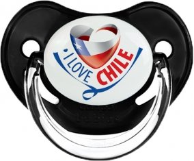 I Love Chile Sucete Physiologique Noir classique