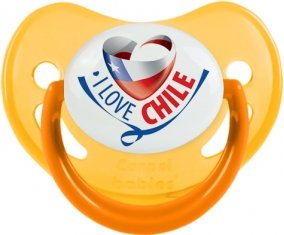 I Love Chile Sucete Physiologique Jaune phosphorescente
