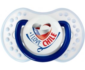 I Love Chile Tétine LOVI Dynamic Marine-blanc-bleu classique
